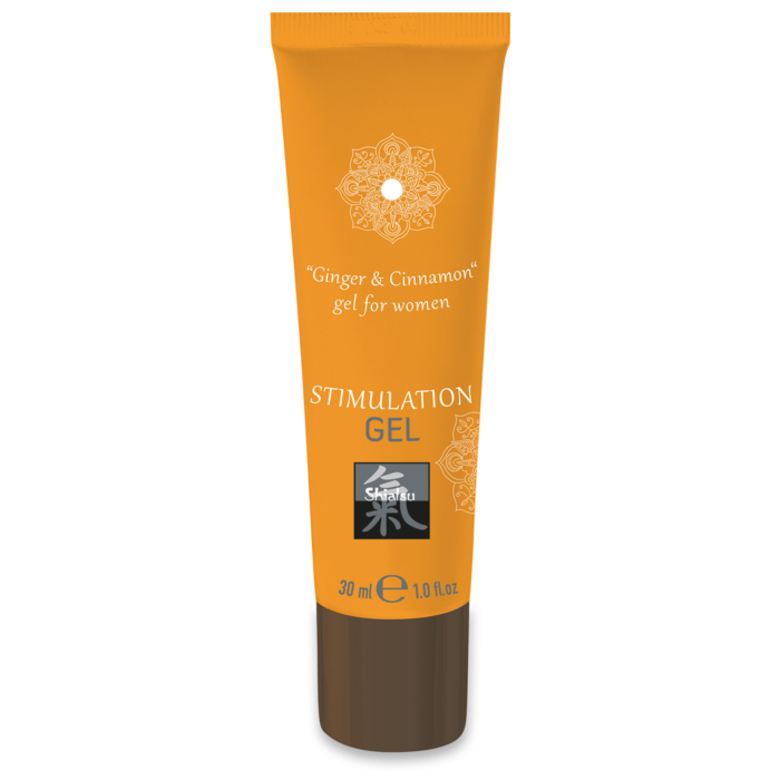 Возбуждающий интимный гель SHIATSU Stimulation Gel Ginger & Cinnamon 30 мл