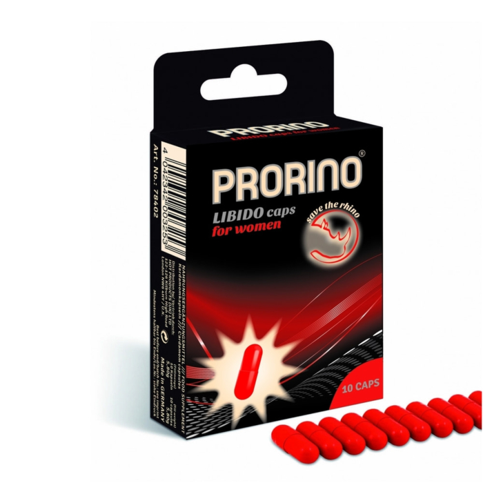Стимулюючі капсули для жінок Prorino HOT