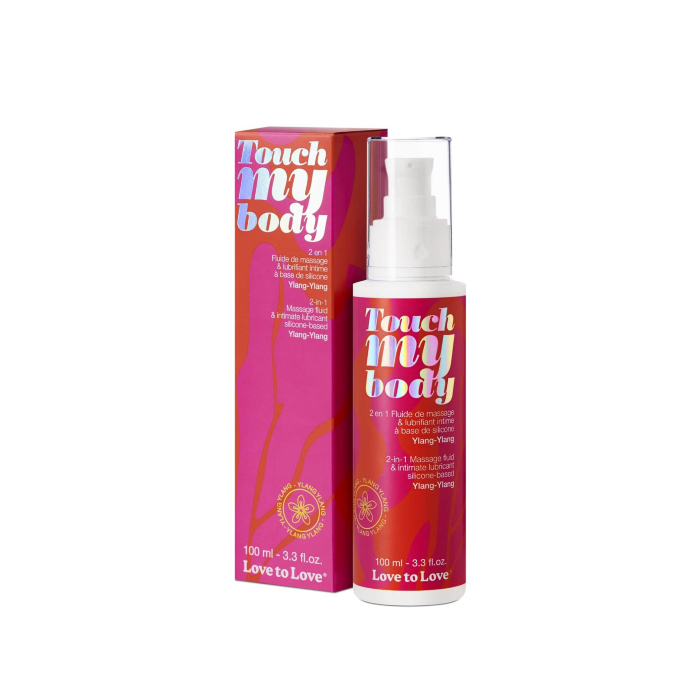 Массажный гель и смазка 2в1 Love To Love Touch My Body Ylang-Ylang 100 мл