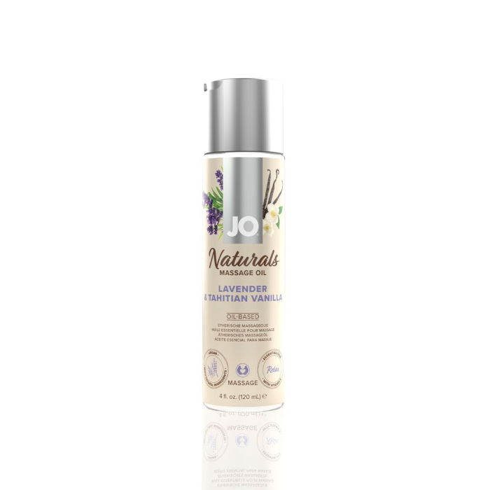 Масажне масло JO Naturals Lavender & Vanilla 120 мл
