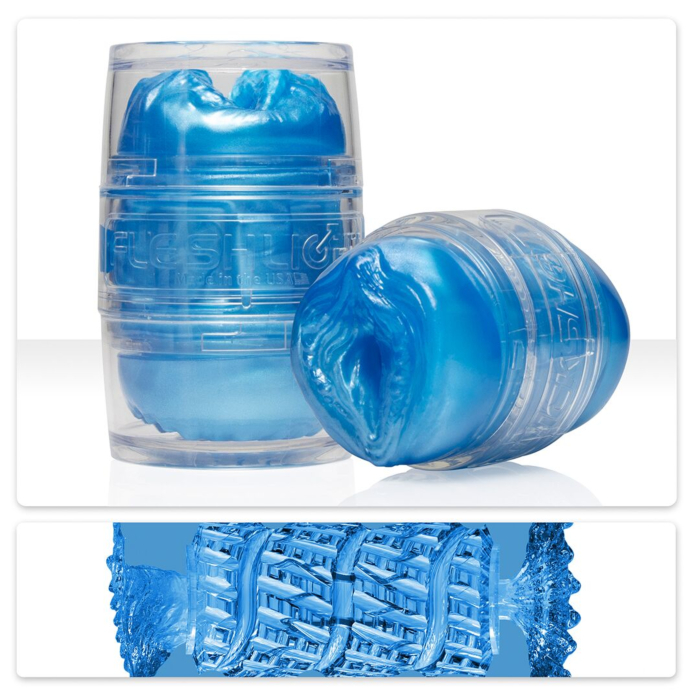 Мастурбатор Fleshlight Quickshot Alien Metallic Blue