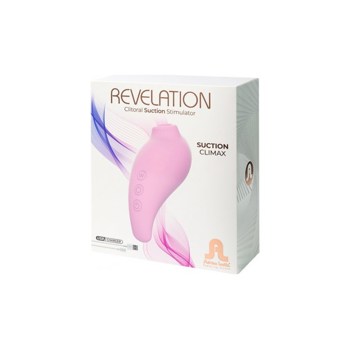 Вакуумний стимулятор Adrien Lastic Revelation pink
