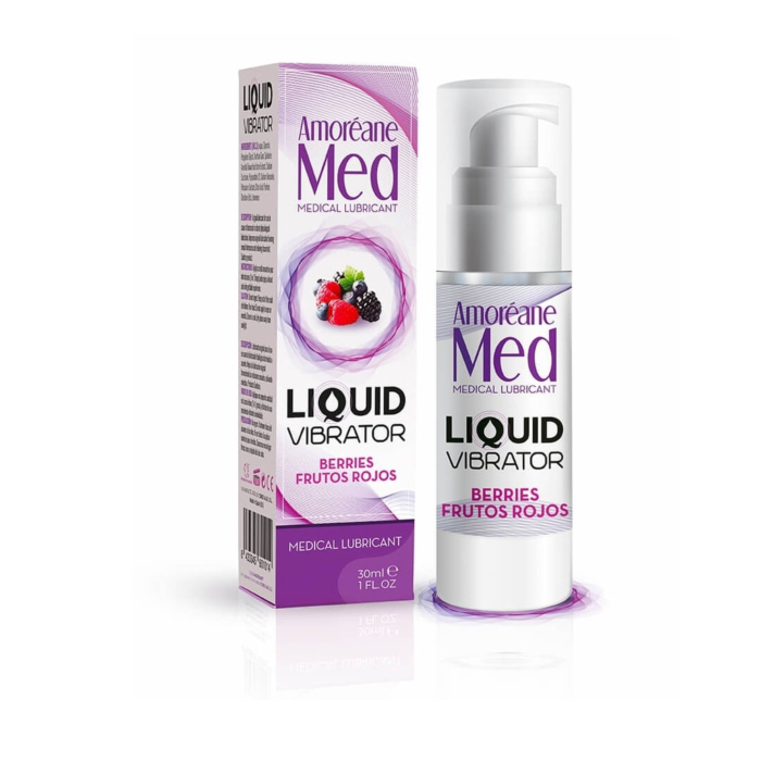 Рідкий вібратор Amoreane LOVE MED Berries