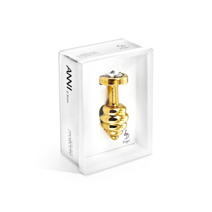 Анальна пробка Diogol Ano gold