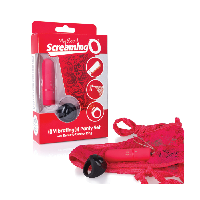 Вібротрусики The Screaming O - Remote Control Panty Vibe Red