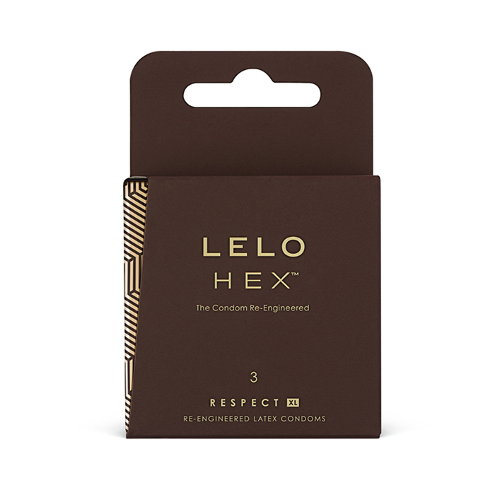Lelo HEX Condoms Respect XL 3 шт