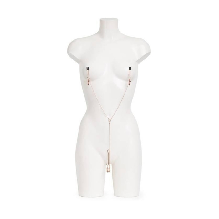 Затискачі для сосків та клітора 50 відтінків сірого