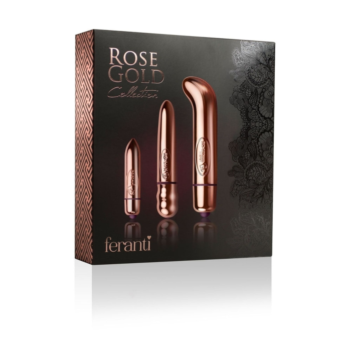 Набір вібраторів Rocks Off Rose Gold