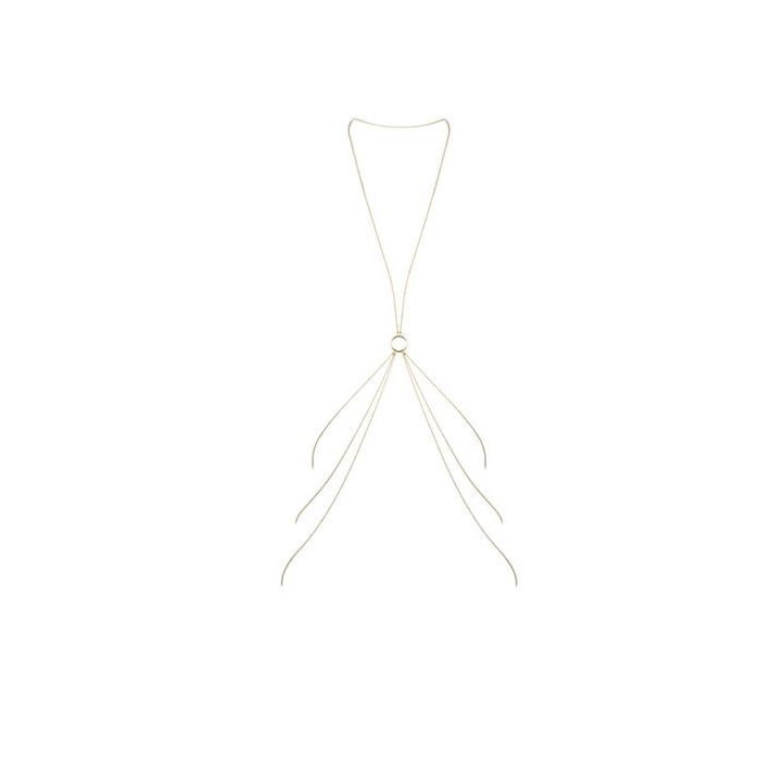 Ланцюжок для тіла Bijoux Indiscrets Magnifique 8 Body Chain - Gold