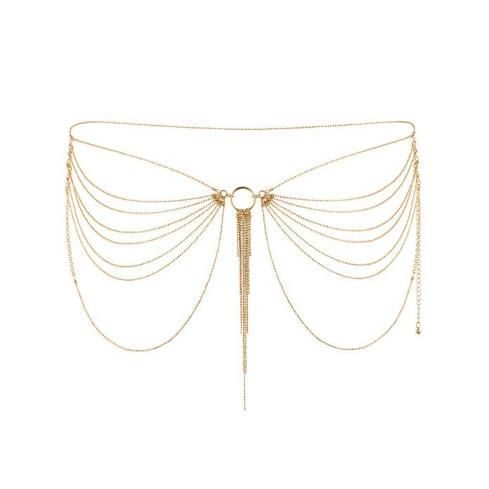 Ланцюжок трусики або ліф Bijoux Indiscrets MAGNIFIQUE Waist Chain - Gold