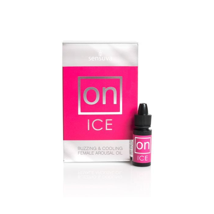 Збуджувальні краплі для клітора Sensuva - ON Arousal Oil for Her Ice