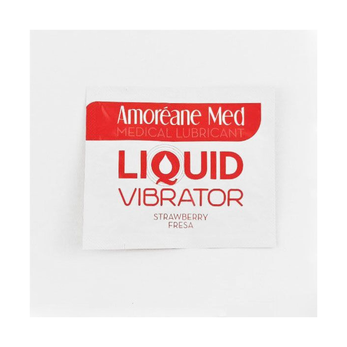 Рідкий вібратор Amoreane Med, полуниця