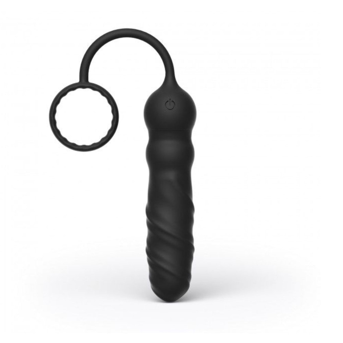 Анальний вібратор Dorcel Deep Seeker з ерекційним кільцем