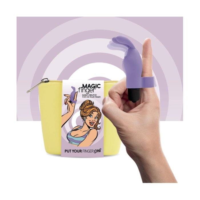 Вібратор на палець FeelzToys Magic Finger Vibrator Purple