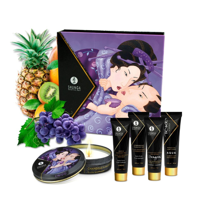Подарочный набор Shunga Geishas Secrets Exotic Fruits