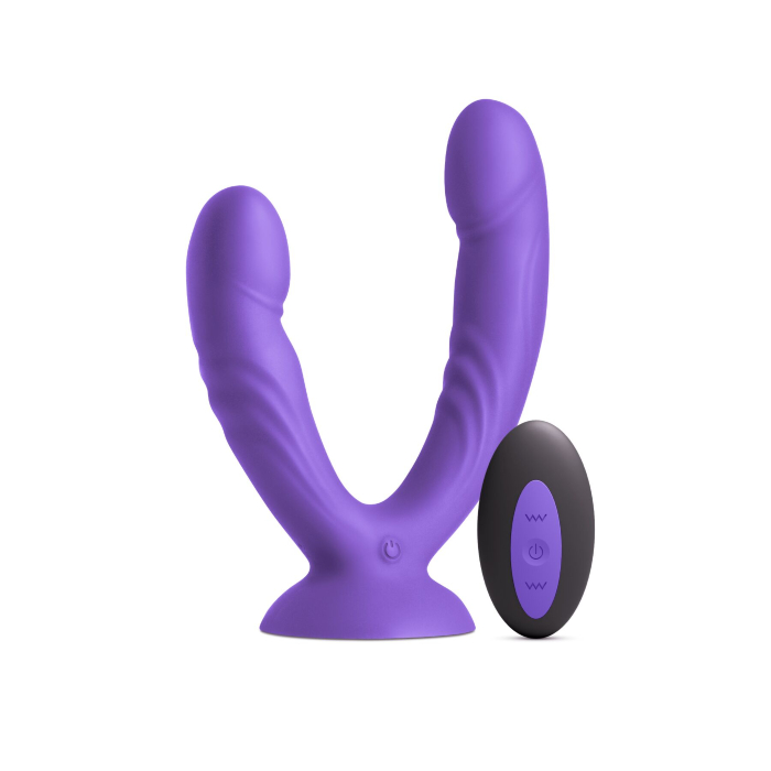 Двойной дилдо с вибрацией NS Novelties Inya Duet Purple
