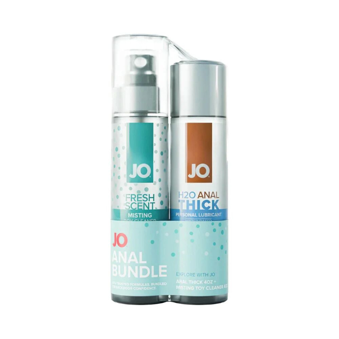 Комплект JO Anal Bundle Anal Thick 120 мл + Misting Toy Cleaner 120 мл