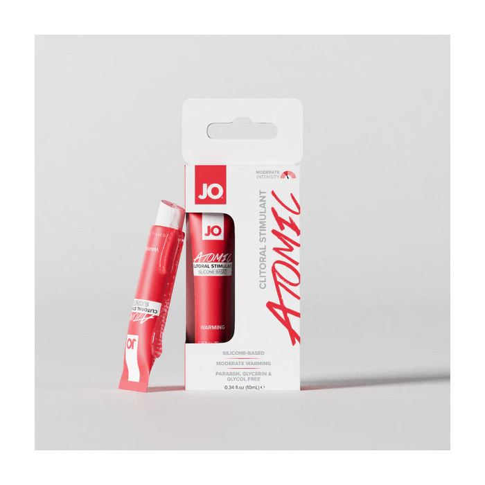 Возбуждающий гель для клитора System JO ATOMIC WARMING (10 мл) разогревающий