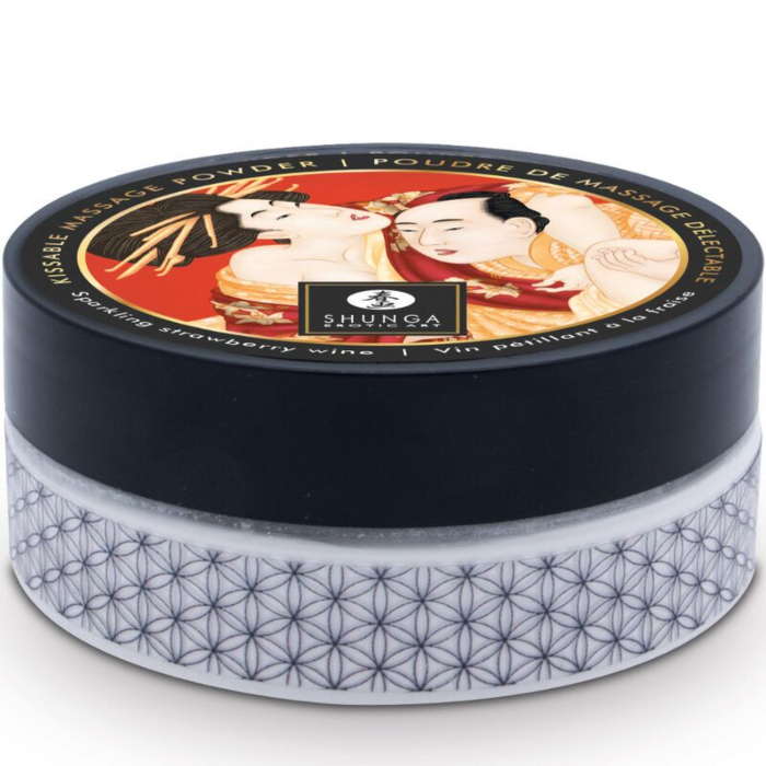 Смачна пудра Shunga Body Powder Sparkling Strawberry Wine 75 г