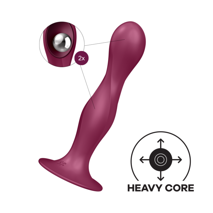 Фалоімітатор Satisfyer Double Ball-R Red