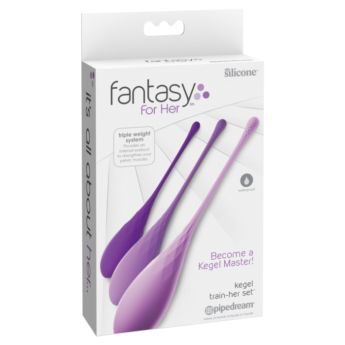 Набір вагінальних кульок Fantasy For Her Kegel Train-Her Set