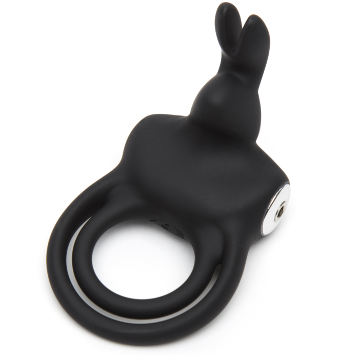 Эрекционное виброкольцо Happy Rabbit Rabbit Cock Ring Double Black