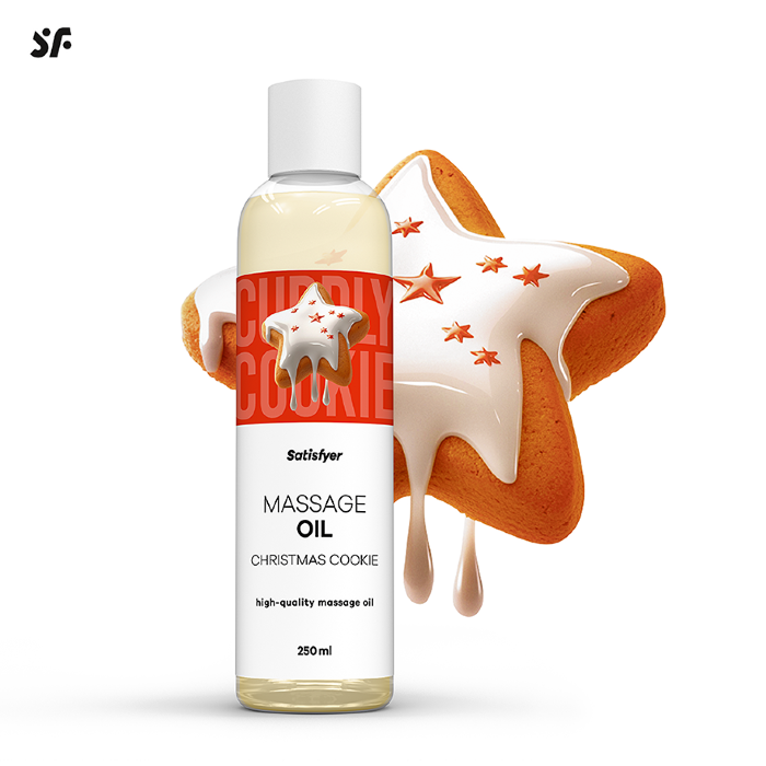 Массажное масло Satisfyer Massage Oil Christmas Cookie 250 мл