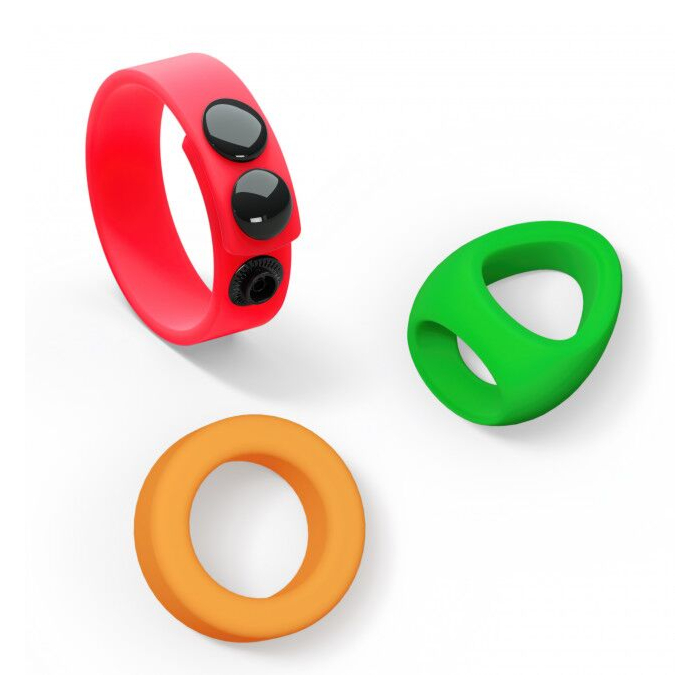 Набор эрекционных колец Love to Love Neon Ring Kit