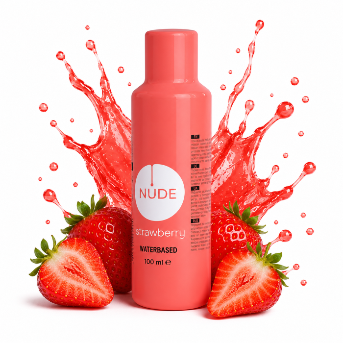 Лубрикант NUDE Strawberry 100 мл