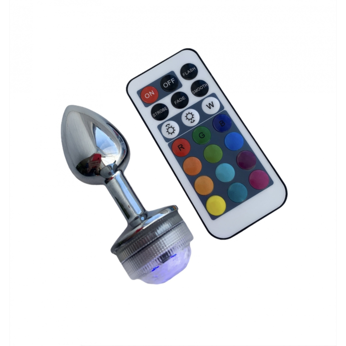 Анальна пробка S з підсвічуванням