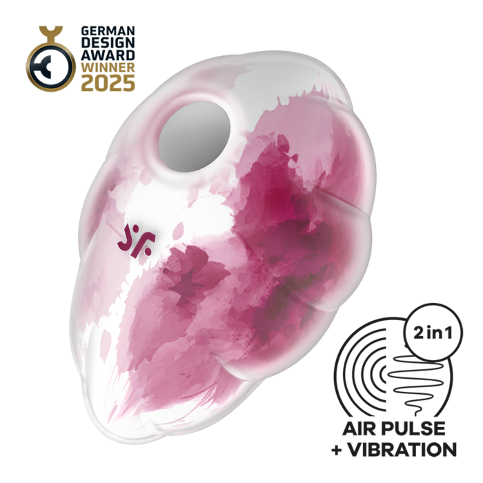 Вакуумний стимулятор Satisfyer Cloud Dancer Red