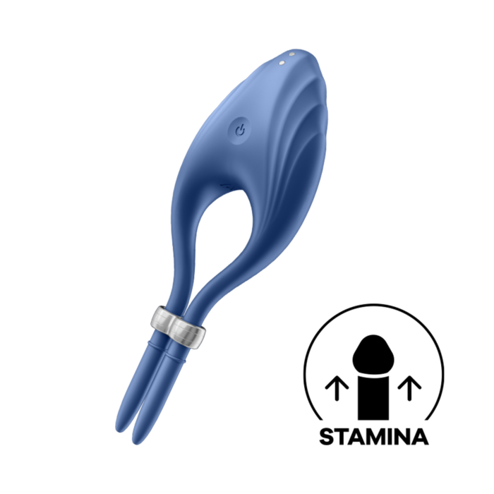 Вібро кільце Satisfyer Duelist blue