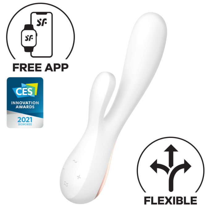 Смарт-вібратор кролик Satisfyer Mono Flex White