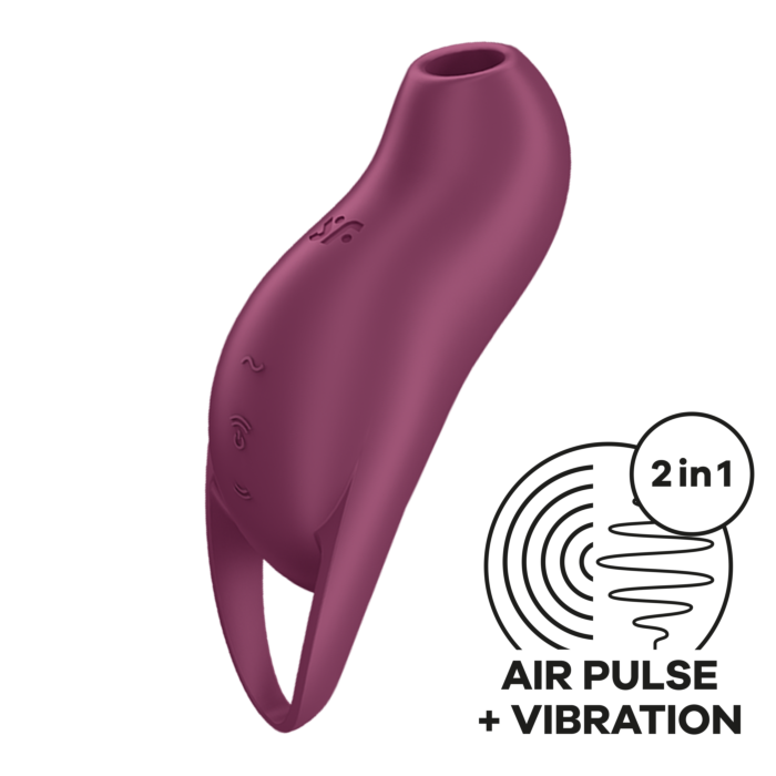 Вакуумний стимулятор Satisfyer Pocket Pro 1 Berry