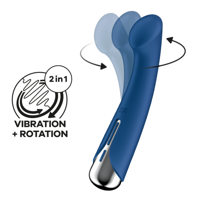 Вібратор Satisfyer Spinning G-Spot 1 Blue