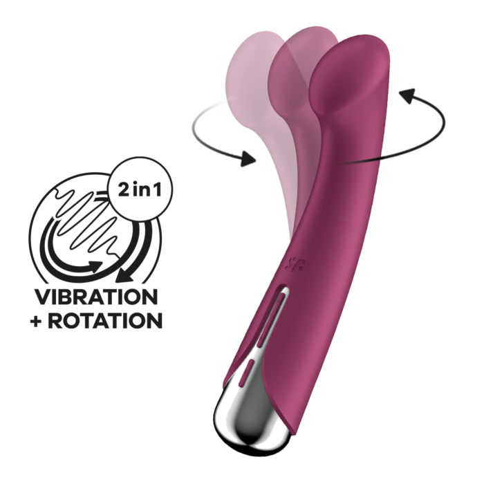 Вібратор Satisfyer Spinning G-Spot 1 Red