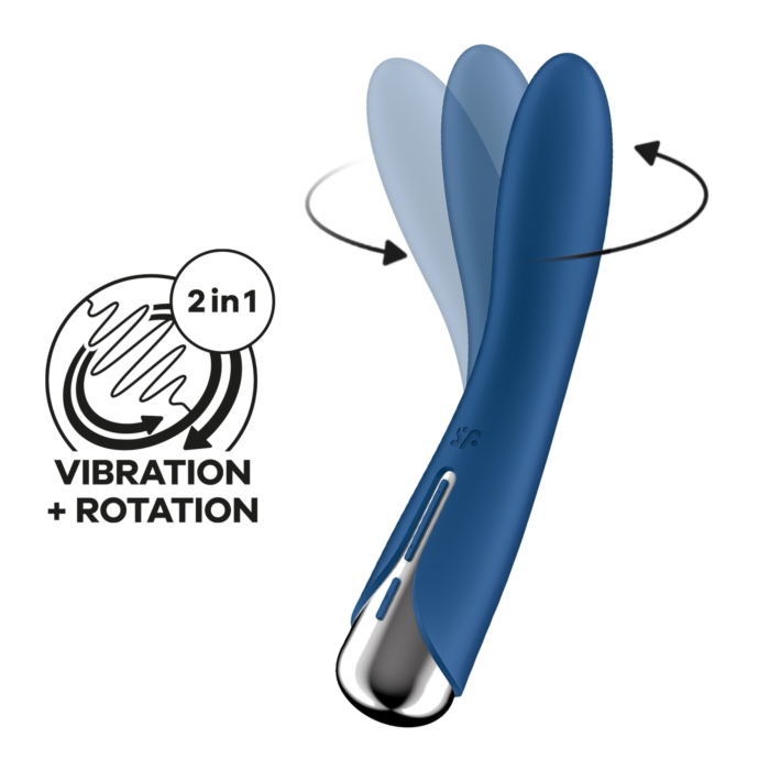 Вібратор Satisfyer Spinning Vibe 1 Blue