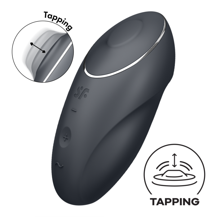 Вібратор Satisfyer Tap & Climax 1 Grey