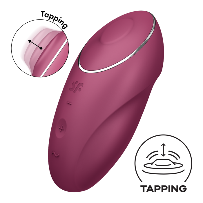 Вібратор Satisfyer Tap & Climax 1 Red