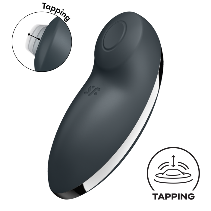 Вибростимулятор Satisfyer Tap & Climax 2 Grey