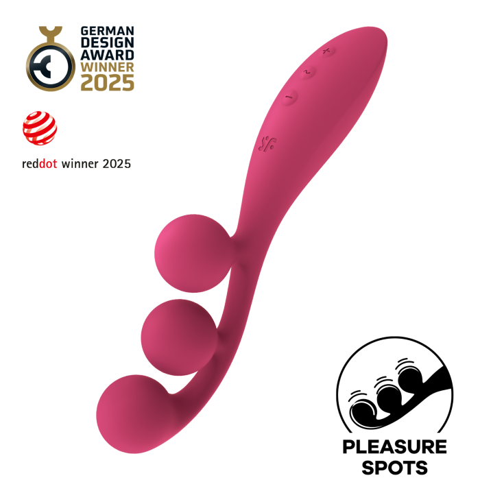 Вибратор Satisfyer Tri Ball 1 red