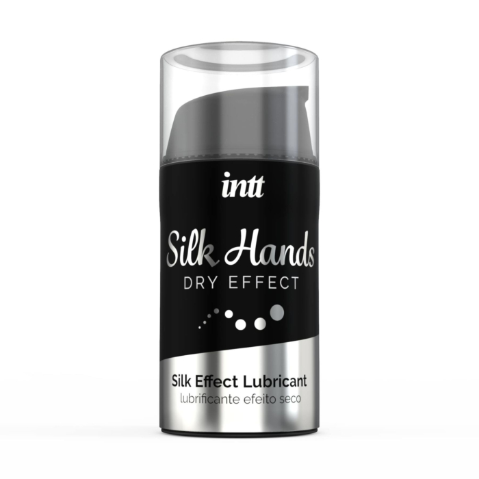 Ульта-густая силиконовая смазка Intt Silk Hands с матовым и шелковистый эффектом