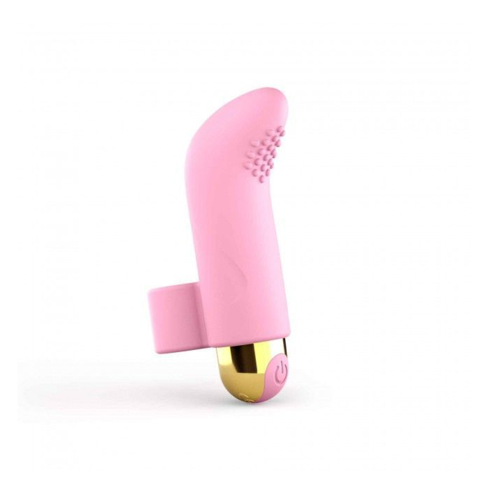 Вибратор на палец Love To Love TOUCH ME ROSE перезаряжаемый, мощный мотор