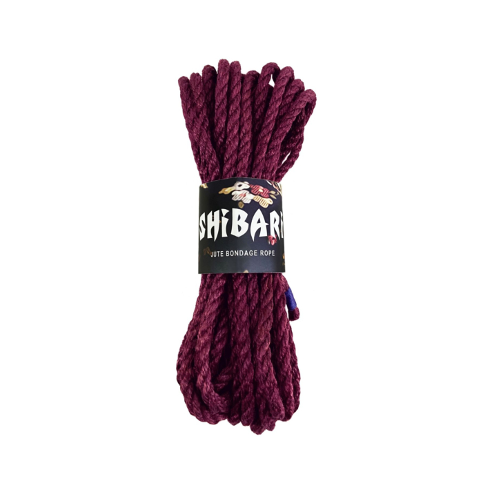 Джутовая веревка для Шибари Feral Feelings Shibari Rope, 8 м фиолетовая