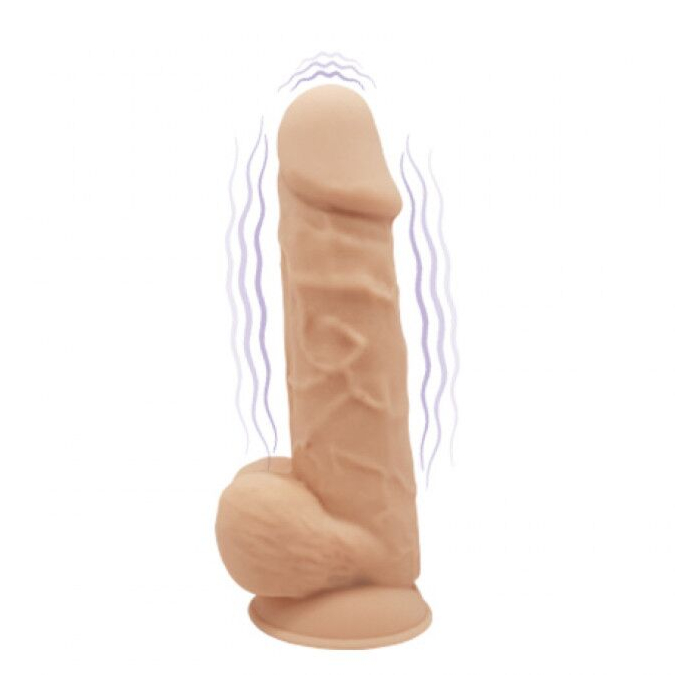 Вибратор SilexD Model 1 Norman Vibro Flesh 8,5"