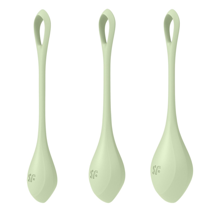 Вагінальні кульки Satisfyer Yoni Power 2 Light Green