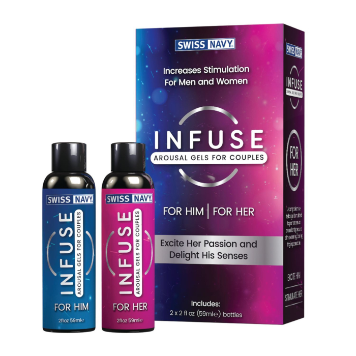 Збуджуючі гелі для пари Swiss Navy Infuse Arousal Gels for Couples 2 х 59 мл