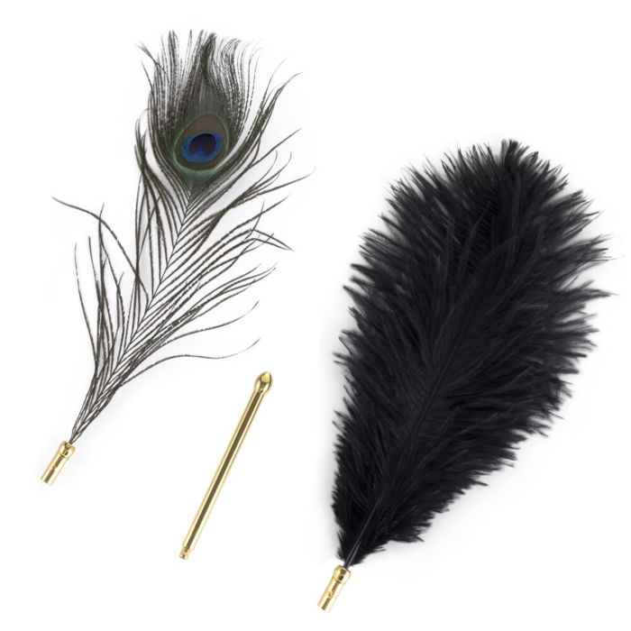 Тіклер Lockink Sevanda Natural Peacock Flirting Feather Tickler