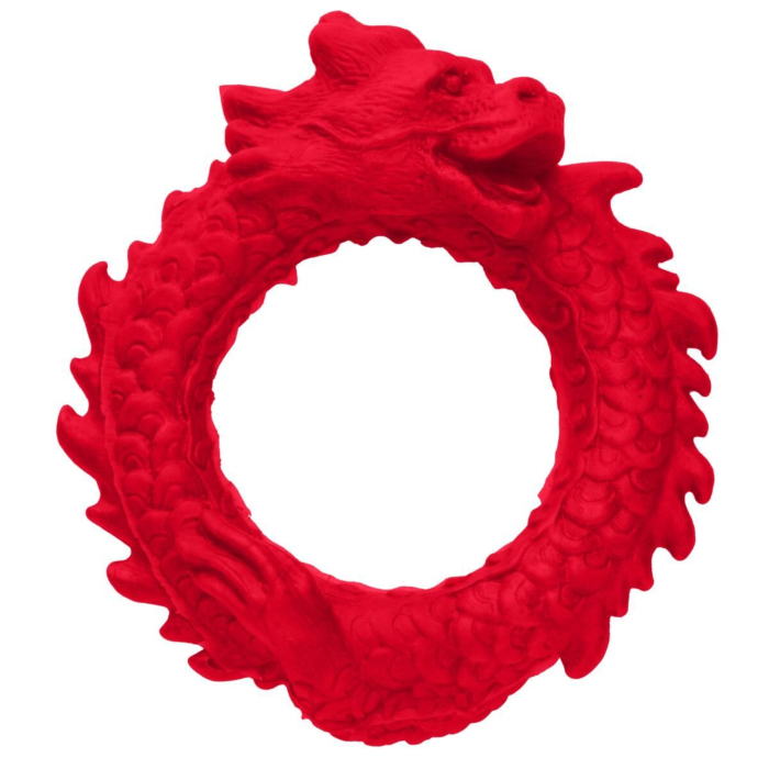 Ерекційне кільце Creature Cocks Rise of the Dragon Silicone Penis Ring Red