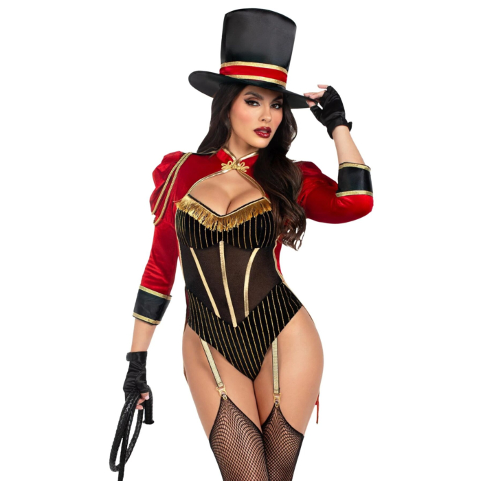 Костюм циркачки Leg Avenue Ravishing Ringmaster Bodysuit